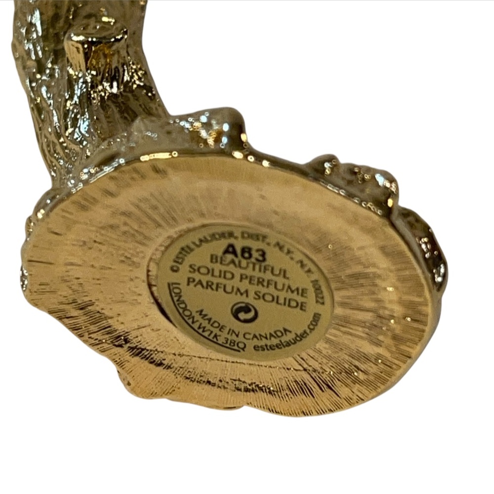 Estee Lauder Solid Compact Necklace Charming Monk… - image 8